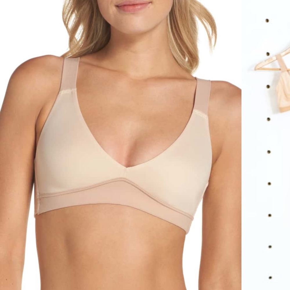 Spanx Bra-llelujah Unlined Bralette Seamless Bra M
